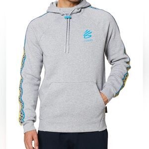 Under Armour CURRY Fleece Hooded sweatshirt Size Medium Gray Hoodie